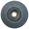 Weiler 7" Tiger X Flap Disc, Flat (TY27), Phenolic Backing, 80Z, 7/8" 51231 - alternate 1